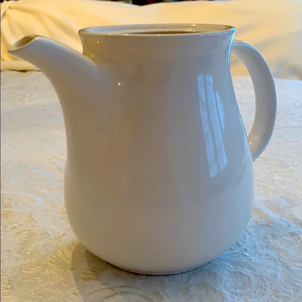 Nancy Calhoun vintage white pitcher